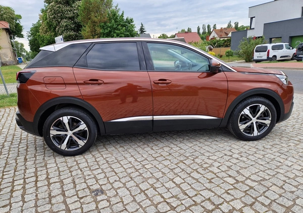 Peugeot 3008 cena 73900 przebieg: 38000, rok produkcji 2018 z Skoki małe 121